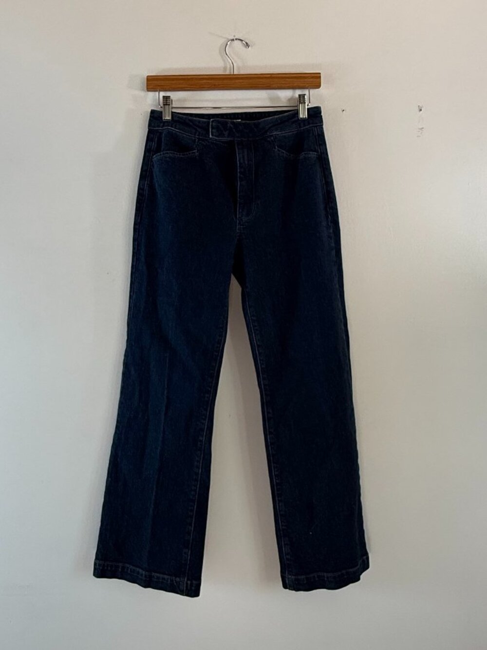 Paige Stevie High Rise Straight Leg Ankle Jeans Size 27 Petite